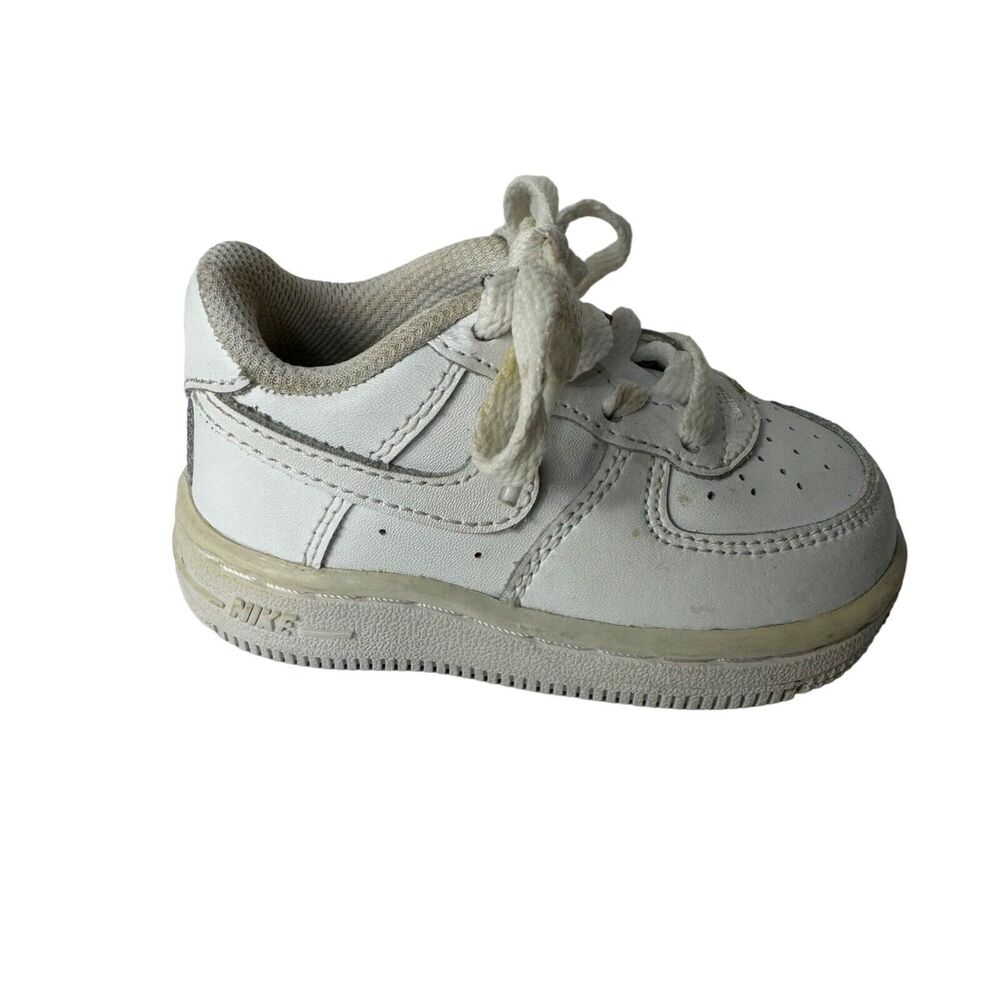 Nike‎ Air Force Toddler Size 4C Low Top Sneakers White